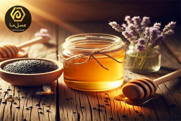 خواص سیاه دانه و عسل